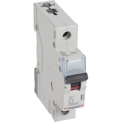 Legrand Disjoncteur, Disjoncteur 1P C 1A 6kA AC S301 605602 - Publicité Legrand Disjoncteur, Disjoncteur 1P C 1A 6kA AC S301 605602 - Publicité