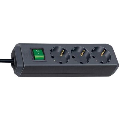 Brennenstuhl, Multiprise, Listwa zasilająca EXT CORD 1152300423 3M 3V BLACK (3x, CEE 7/3, 1.50 m) - Publicité Brennenstuhl, Multiprise, Listwa zasilająca EXT CORD 1152300423 3M 3V BLACK (3x, CEE 7/3, 1.50 m) - Publicité