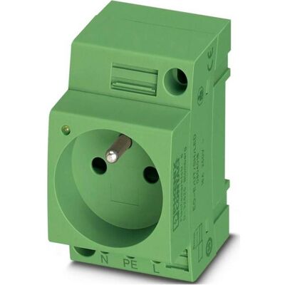Phoenix Contact 804019 Prise Verte - socket-outlet - Publicité Phoenix Contact 804019 Prise Verte - socket-outlet - Publicité