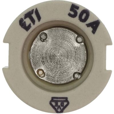 Eaton, Fusible, Insert de passe, basse tension, 50 A, AC 500 V, D3, IEC, code couleur 50GD33 (50 A) - Publicité Eaton, Fusible, Insert de passe, basse tension, 50 A, AC 500 V, D3, IEC, code couleur 50GD33 (50 A) - Publicité