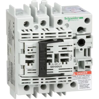 Schneider Electric GS1DDU3 Disjoncteur fusible 30A, Rail DIN, Compact - Interrupteur - Publicité Schneider Electric GS1DDU3 Disjoncteur fusible 30A, Rail DIN, Compact - Interrupteur - Publicité