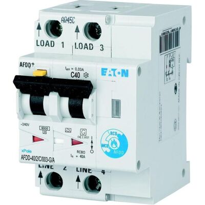 Eaton MB-300159 - 2P - 40A - 30mA - Disjoncteur - Publicité Eaton MB-300159 - 2P - 40A - 30mA - Disjoncteur - Publicité