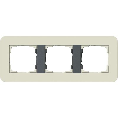 Gira Peitekehys 3-fach Sable/Anthracite - Cadre de couverture - Publicité Gira Peitekehys 3-fach Sable/Anthracite - Cadre de couverture - Publicité
