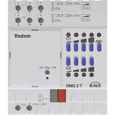 Theben, Actionneur, Dmg 2 T Knx (Actionneur de variateur) - Publicité Theben, Actionneur, Dmg 2 T Knx (Actionneur de variateur) - Publicité