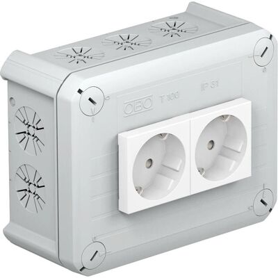 OBO - T 100 2MSD WS - bouclier M.2 - Cable junction box - Publicité OBO - T 100 2MSD WS - bouclier M.2 - Cable junction box - Publicité