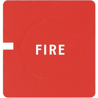 Abus, Sécurité des bâtiments : accessoires, Insert en papier pour bouton-poussoir d'incendie sans fil (5 pièces) - Publicité Abus, Sécurité des bâtiments : accessoires, Insert en papier pour bouton-poussoir d'incendie sans fil (5 pièces) - Publicité