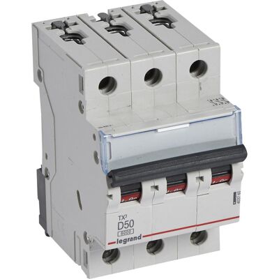 Legrand Disjoncteur, 403760 Disjoncteur de protection de ligne 50 A 400 V/AC - Publicité Legrand Disjoncteur, 403760 Disjoncteur de protection de ligne 50 A 400 V/AC - Publicité