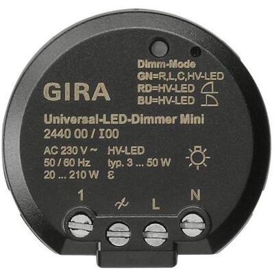Système Variateur Gira 3000 - LED, Mur - Contrôle Lumineux - Publicité Système Variateur Gira 3000 - LED, Mur - Contrôle Lumineux - Publicité