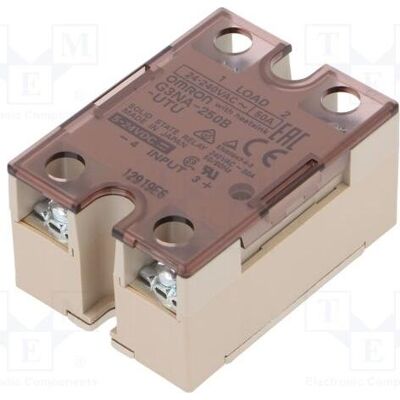 Omron Relais : à semi-conducteurs Commande : 5÷24 V CC, 50 A 24÷240 V CA, G3NA, monophasé, Relai - Publicité Omron Relais : à semi-conducteurs Commande : 5÷24 V CC, 50 A 24÷240 V CA, G3NA, monophasé, Relai - Publicité