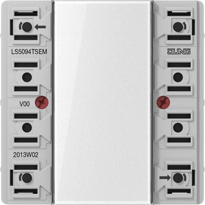Jung LS 5094 TSEM - Extension capteur tactile KNX 4-fach universel - Publicité Jung LS 5094 TSEM - Extension capteur tactile KNX 4-fach universel - Publicité
