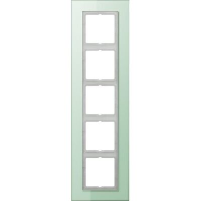 JUNG LSP985GLAS - Cadre 5 modules pour interrupteurs - Finition en verre - Publicité JUNG LSP985GLAS - Cadre 5 modules pour interrupteurs - Finition en verre - Publicité