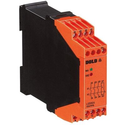 Dold - LG5924.02/61 - 230V AC - Module d'arrêt d'urgence - Publicité Dold - LG5924.02/61 - 230V AC - Module d'arrêt d'urgence - Publicité