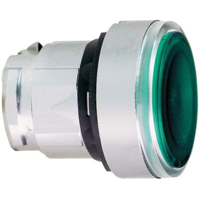 Schneider Electric Bouton-poussoir illuminé vert 22mm IP66, Bouton + interrupteur, Vert - Publicité Schneider Electric Bouton-poussoir illuminé vert 22mm IP66, Bouton + interrupteur, Vert - Publicité