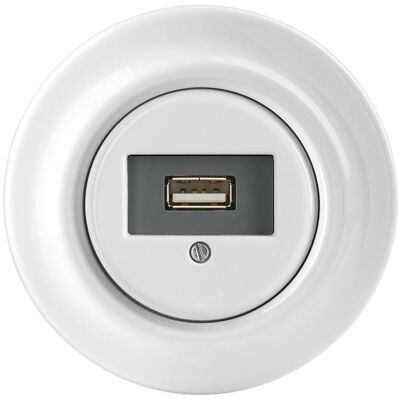 Busch-Jaeger, Prise de courant, BJ 0261/12 J-64 Boîte de jonction USB - Publicité Busch-Jaeger, Prise de courant, BJ 0261/12 J-64 Boîte de jonction USB - Publicité