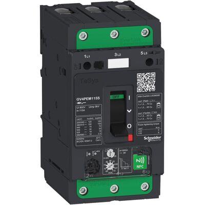 Schneider Electric GV4PEM03N - Interrupteur de protection moteur - 3,5A, 3P, 50kA - Publicité Schneider Electric GV4PEM03N - Interrupteur de protection moteur - 3,5A, 3P, 50kA - Publicité