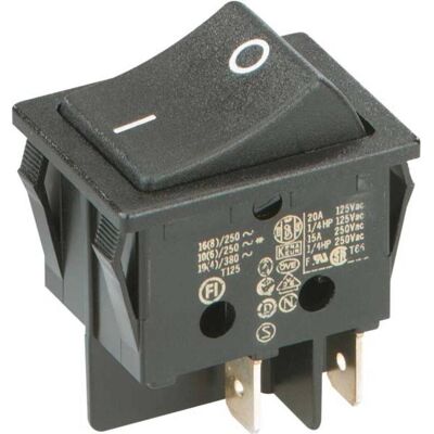 Bachmann 924.095 Interrupteur électrique Rocker switch 2P noir, Bouton + interrupteur, Noir - Publicité Bachmann 924.095 Interrupteur électrique Rocker switch 2P noir, Bouton + interrupteur, Noir - Publicité