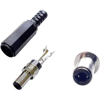 BKL Electronic Mâle DC 2.5 mm x 5.5 mm x 9.5 mm, contact à ressort, Câble + prise électronique, Noir - Publicité BKL Electronic Mâle DC 2.5 mm x 5.5 mm x 9.5 mm, contact à ressort, Câble + prise électronique, Noir - Publicité