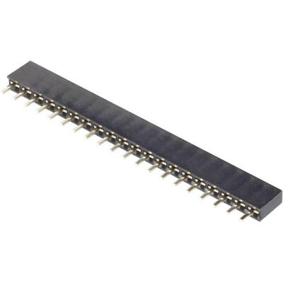 BKL Electronic Barrette femelle simple rangée Pas 2.54 mm, Câble + prise électronique, Noir - Publicité BKL Electronic Barrette femelle simple rangée Pas 2.54 mm, Câble + prise électronique, Noir - Publicité