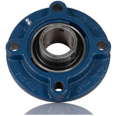 SKF, Transmission : accessoires, Flanschlager-Gehäuseeinheit FYC40 TF Aussen-Ø 145 mm Breite 51,7 mm rund (Boîtier de roulement) - Publicité SKF, Transmission : accessoires, Flanschlager-Gehäuseeinheit FYC40 TF Aussen-Ø 145 mm Breite 51,7 mm rund (Boîtier de roulement) - Publicité