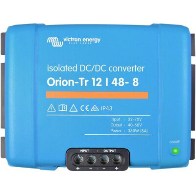 Victron Energy Orion-Tr 12/48-8 iso Convertisseur DC/DC - Publicité Victron Energy Orion-Tr 12/48-8 iso Convertisseur DC/DC - Publicité