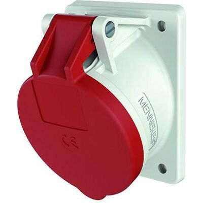 Mennekes, Prise de courant, MEN 145 Prise en saillie 5P 16A 400V 6H IP44 - Publicité Mennekes, Prise de courant, MEN 145 Prise en saillie 5P 16A 400V 6H IP44 - Publicité