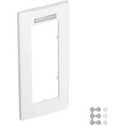 OBO Bettermann, Accessoires Gamme d'interrupteurs, obo-bettermann - cadre Modul45 Triple ar45bsf3rw 84 x 185 mm PC - Publicité OBO Bettermann, Accessoires Gamme d'interrupteurs, obo-bettermann - cadre Modul45 Triple ar45bsf3rw 84 x 185 mm PC - Publicité