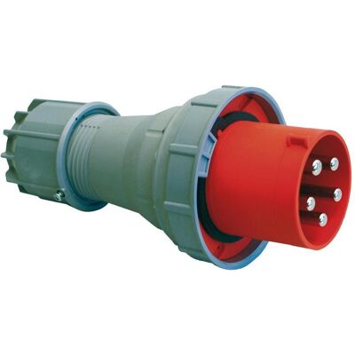 PCE, Prise + connecteur, 044-6 Connecteur 125A 4p 6h IP67 TWIST (CEE 16/3) - Publicité PCE, Prise + connecteur, 044-6 Connecteur 125A 4p 6h IP67 TWIST (CEE 16/3) - Publicité