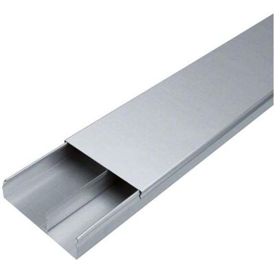 2x Hager, Conduite des câbles, TEH UK190482 Goulotte sous plancher 190 x 48 mm 2 dents (200 cm) - Publicité 2x Hager, Conduite des câbles, TEH UK190482 Goulotte sous plancher 190 x 48 mm 2 dents (200 cm) - Publicité