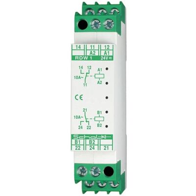 Relais Schalk RDW 1 24V DC - 2 Contacts Changeover - Publicité Relais Schalk RDW 1 24V DC - 2 Contacts Changeover - Publicité