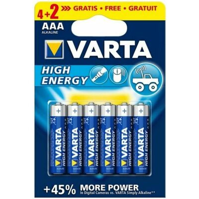 Varta 4903121436 Batterie alcaline AAA - Batterie - Publicité Varta 4903121436 Batterie alcaline AAA - Batterie - Publicité