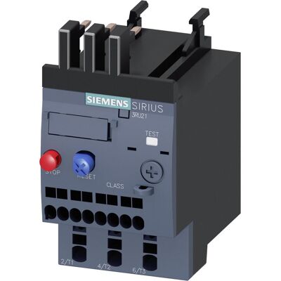 Relais de surcharge Siemens 3RU2116-1BC0 - Réglable, Classe 10 - Publicité Relais de surcharge Siemens 3RU2116-1BC0 - Réglable, Classe 10 - Publicité