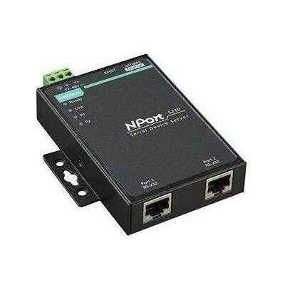 Moxa NPORT 5210 - Serveur de périphériques RS-232 avec 2 connexions, température de fonctionnement de 0, Convertisseur - Publicité Moxa NPORT 5210 - Serveur de périphériques RS-232 avec 2 connexions, température de fonctionnement de 0, Convertisseur - Publicité