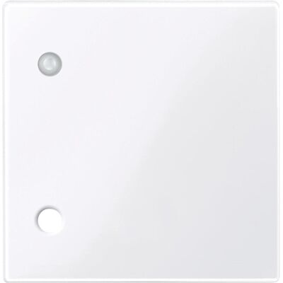 Merten, Accessoires Gamme d'interrupteurs, Plaque centrale pour bouton-poussoir à tirette, blanc actif 450725 - Publicité Merten, Accessoires Gamme d'interrupteurs, Plaque centrale pour bouton-poussoir à tirette, blanc actif 450725 - Publicité