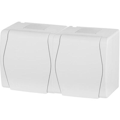 Elektro-Plast, Prise de courant, SOCKET HERMES2 1025-00 BLANC - Publicité Elektro-Plast, Prise de courant, SOCKET HERMES2 1025-00 BLANC - Publicité