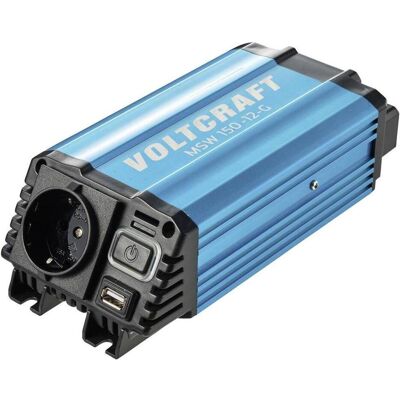 Voltcraft, Convertisseur de tension, Wechselrichter MSW 150-12-G 150 W 12 V/DC - 230 V/AC modifizierte Sinu - Publicité Voltcraft, Convertisseur de tension, Wechselrichter MSW 150-12-G 150 W 12 V/DC - 230 V/AC modifizierte Sinu - Publicité