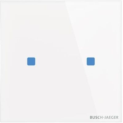 Busch-Jaeger TB/U2.5.11-CG Panneau tactile - 2 canaux, Verre, KNX - Publicité Busch-Jaeger TB/U2.5.11-CG Panneau tactile - 2 canaux, Verre, KNX - Publicité