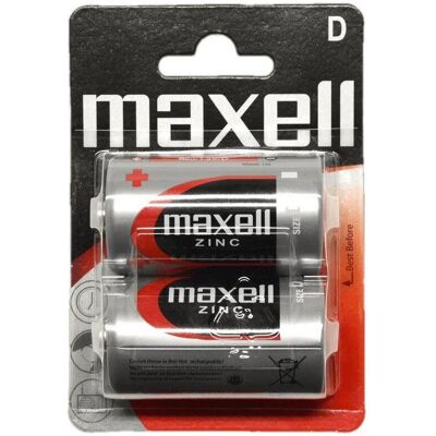 Maxell R20 D Cell Blister (2 pcs, D), Batteries + piles - Publicité Maxell R20 D Cell Blister (2 pcs, D), Batteries + piles - Publicité