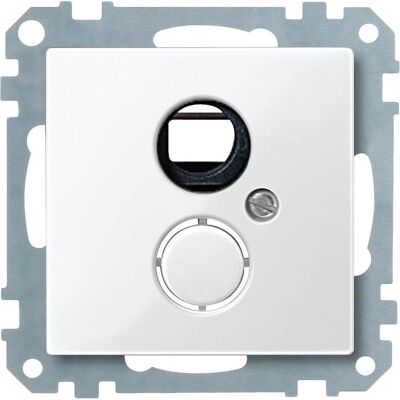 Merten, Accessoires Gamme d'interrupteurs, Insert BNC/TNC 2f Système M polws glz 469119 - Publicité Merten, Accessoires Gamme d'interrupteurs, Insert BNC/TNC 2f Système M polws glz 469119 - Publicité