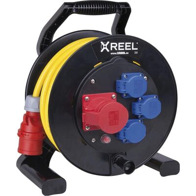 PCE, Enrouleur à câble, Enrouleur de câble XREEL 310 5G2.5N07 Longueur 25 m IP54 (25 m, 2.50 mm²² mm) - Publicité PCE, Enrouleur à câble, Enrouleur de câble XREEL 310 5G2.5N07 Longueur 25 m IP54 (25 m, 2.50 mm²² mm) - Publicité