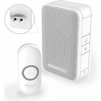 Honeywell, Sonnette + interphone, DC313NP2 Cloche de porte sans fil (Funk, WiFi) - Publicité Honeywell, Sonnette + interphone, DC313NP2 Cloche de porte sans fil (Funk, WiFi) - Publicité