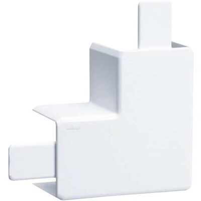 Tehalit, Conduite des câbles, Angle plat pour LF 40040 blanc trafic (4 cm) - Publicité Tehalit, Conduite des câbles, Angle plat pour LF 40040 blanc trafic (4 cm) - Publicité