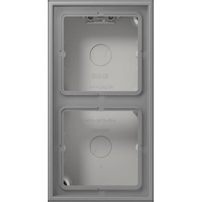 JUNG, Accessoires Gamme d'interrupteurs, Capuchon pour montage en surface 2 fois - Publicité JUNG, Accessoires Gamme d'interrupteurs, Capuchon pour montage en surface 2 fois - Publicité