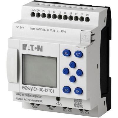 Module de contrôle Eaton Easy-E4 - 8DI 4DO 24V DC - Publicité Module de contrôle Eaton Easy-E4 - 8DI 4DO 24V DC - Publicité