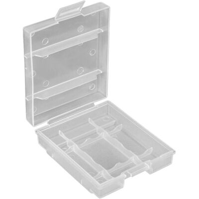 Ansmann 4 boîtier de piles, Pile : accessoires, Transparent - Publicité Ansmann 4 boîtier de piles, Pile : accessoires, Transparent - Publicité