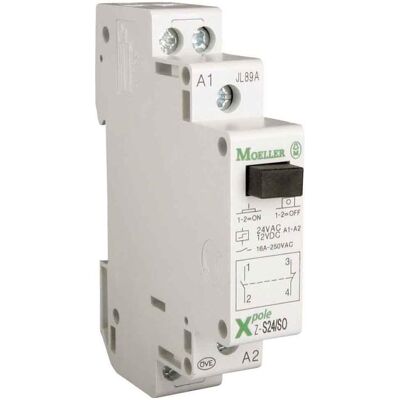 Interrupteur de contrôle Eaton Z-S48/SS - 48VAC/24VDC, 2 NC, Montage sur rail DIN - Publicité Interrupteur de contrôle Eaton Z-S48/SS - 48VAC/24VDC, 2 NC, Montage sur rail DIN - Publicité