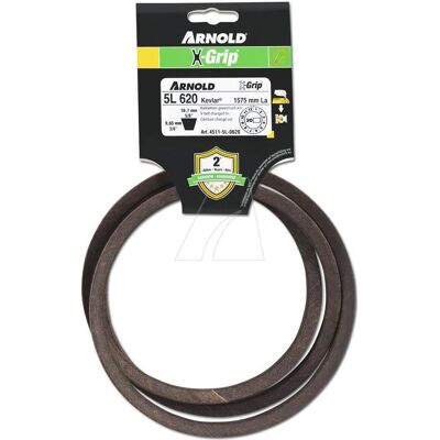 Arnold, Transmission : accessoires, Courroie trapézoïdale X-Grip 5L620 (Courroies trapézoïdales) - Publicité Arnold, Transmission : accessoires, Courroie trapézoïdale X-Grip 5L620 (Courroies trapézoïdales) - Publicité