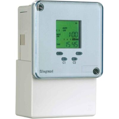 Legrand Maxi Rex D72/1+ Minuterie - 1 Canal, 28 Programmes, 230V - Publicité Legrand Maxi Rex D72/1+ Minuterie - 1 Canal, 28 Programmes, 230V - Publicité