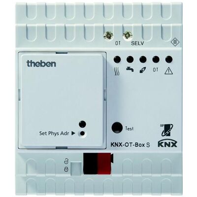 Theben KNX-OT-Box S - Interface KNX et Opentherm - IP20 - Publicité Theben KNX-OT-Box S - Interface KNX et Opentherm - IP20 - Publicité