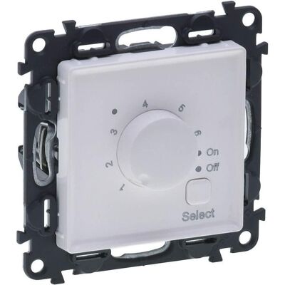 Thermostat de sol électronique Legrand Valena Life - Blanc, Modèle 752134 - Publicité Thermostat de sol électronique Legrand Valena Life - Blanc, Modèle 752134 - Publicité