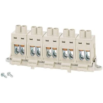 Hensel Connecteur pour câble, Borne de dérivation Cu 6-25qmm 6-25qmm nu 12250000 - Publicité Hensel Connecteur pour câble, Borne de dérivation Cu 6-25qmm 6-25qmm nu 12250000 - Publicité